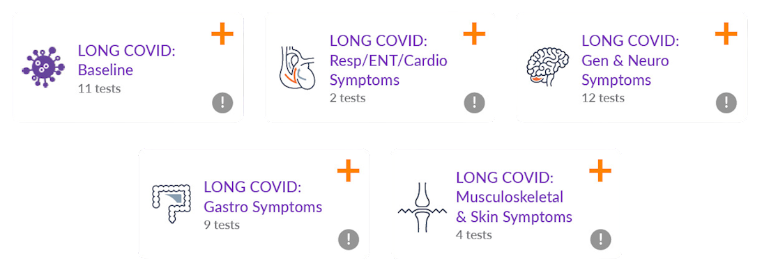 Long COVID eOrders Panels 